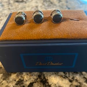 David Donahue Onyx Cuff Links